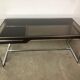 Metal and rosewood desk by Claude Gaillard for Ligne Roset 70'S
