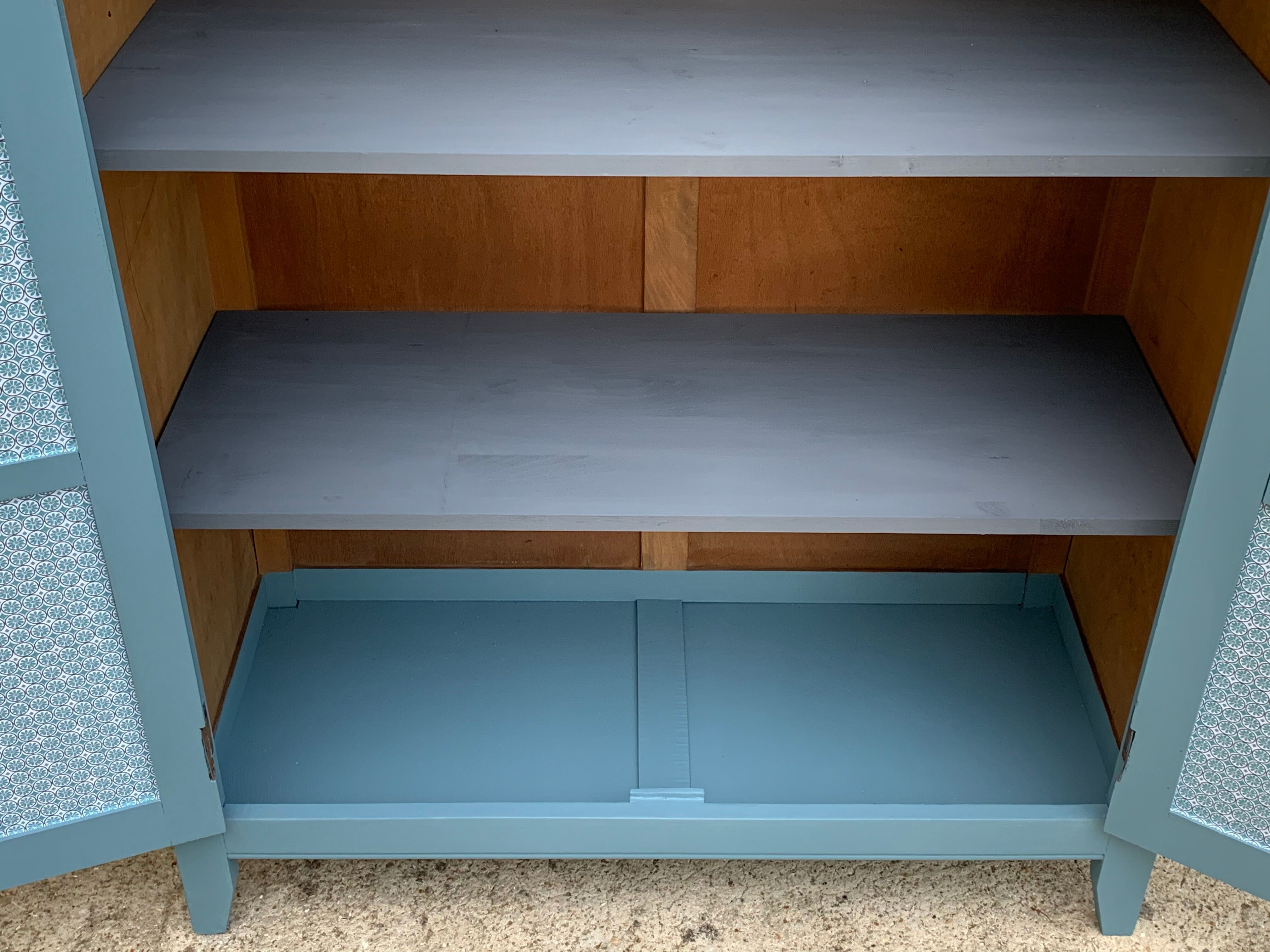 Greyish blue Parisian wardrobe 1940