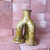 Tamegroute pottery candle holder