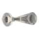 Decanter with "funnel" spout