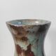 Vase balustre vintage en céramique émaillée