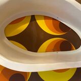 3 vintage ovoid shelves