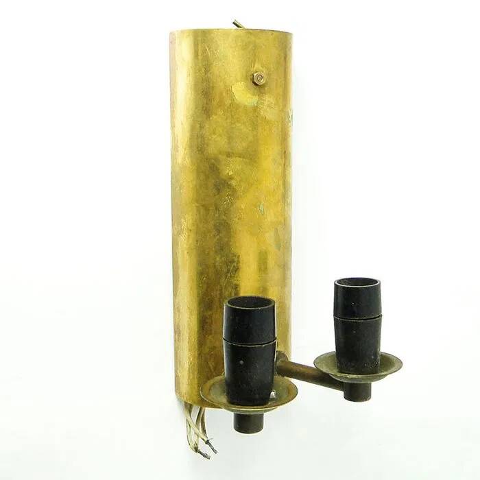 CCV ART DECO two-armed wall lamp from the 70s