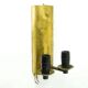 CCV ART DECO two-armed wall lamp from the 70s