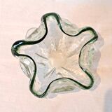 Bullicante Murano Glass Ruffled Bowl / Empty Pocket