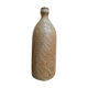Sandstone bottle with inlaid fern décor by Alain Bernard Breton potter