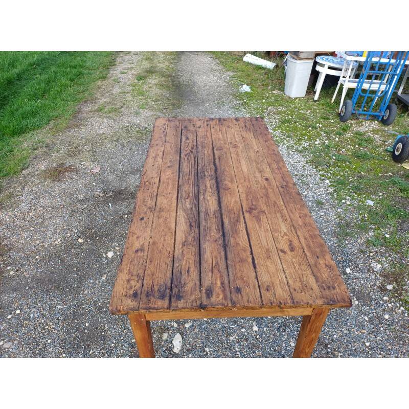 Table de ferme en pin