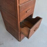 Oak compartment locker circa 1900