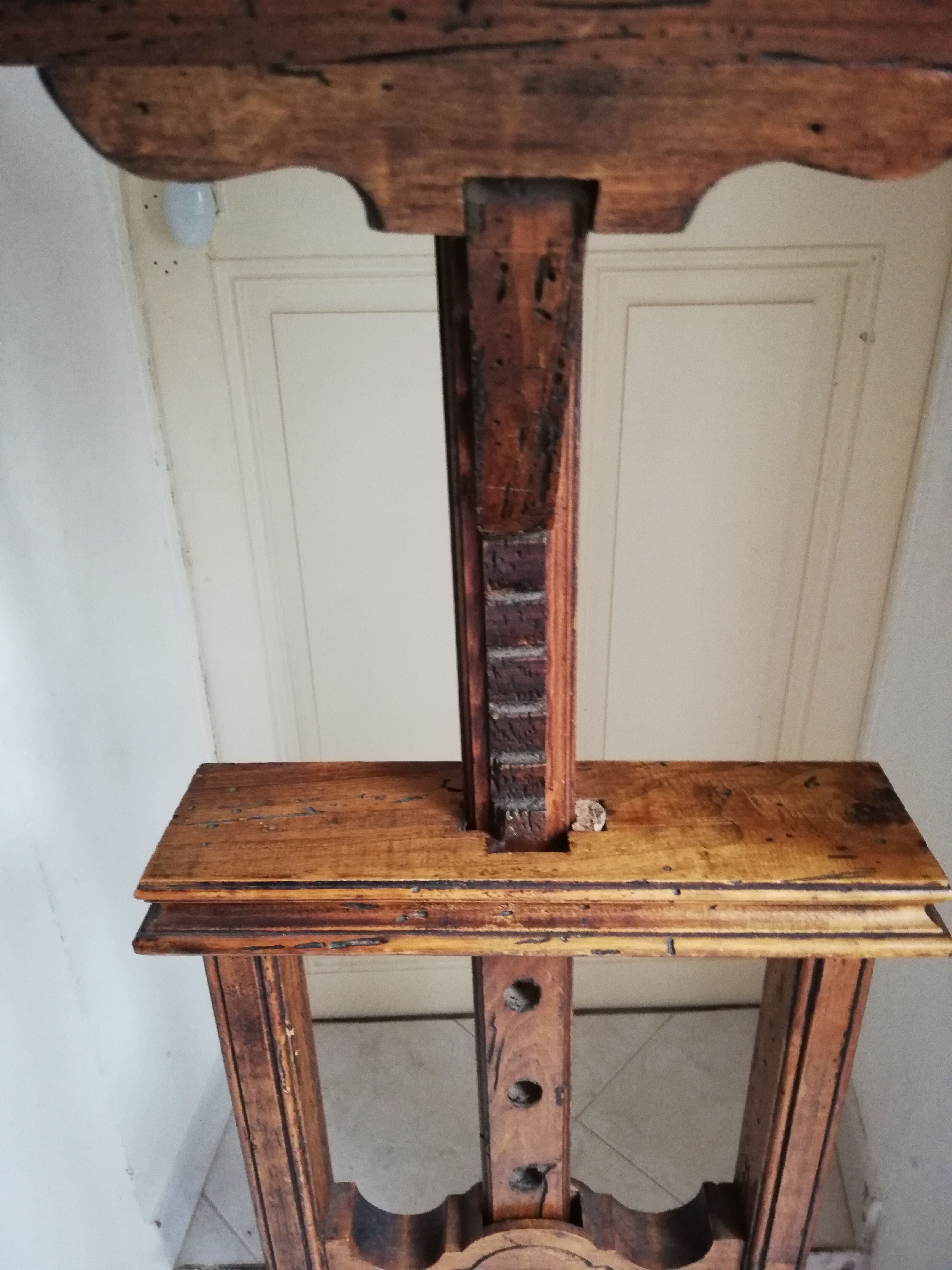Wooden lectern