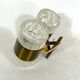 Stilux Milano, single large sconce model Illinois. Italy 1960s