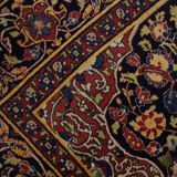 Antique persian wool farahan rug 135x230cm