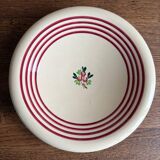 Round hollow ironstone dish from Gien