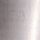 Motta rectangular stainless steel serving tray with handles