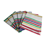 Set of 6 vintage cotton tea towels