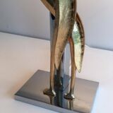 Beautiful sculpture lamp depicting birds