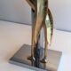 Beautiful sculpture lamp depicting birds