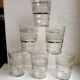 Set of 6 50s granite water glasses