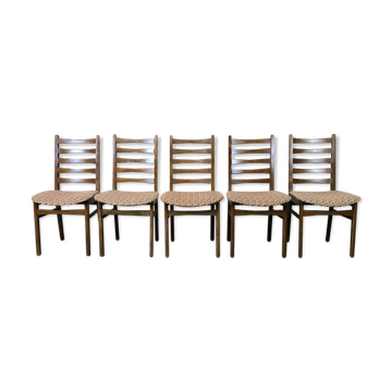 Chaises salle à manger  danois 60s