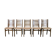 Chaises salle à manger  danois 60s