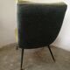 Heater, 60 year old synthetic fur chair