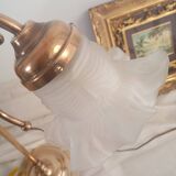 Brass desk lamp