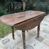 Antique table with flaps