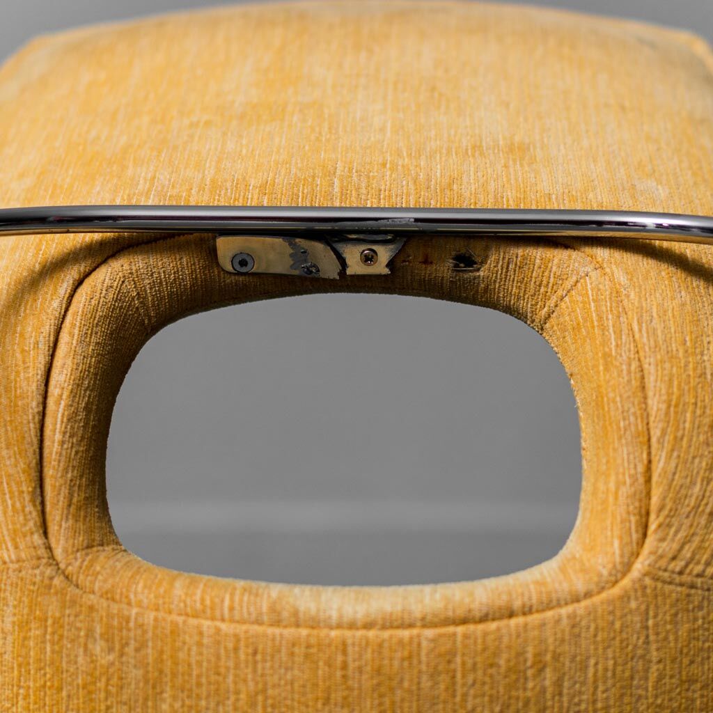 Velvet chair reler saporiti augusto bozzi year 1968