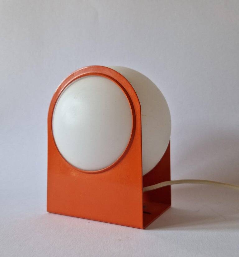 Midcentury Rare Table or Wall Lamp Pokrok, 1970s