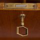 Italian teak wall unit with a desk and bar cabinet/secretarie, 1960s