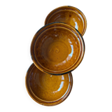 Set of 3 enamelled ramekins