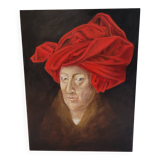 Oil painting - Art - portrait with a turban