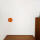 Orange 1970s Ufo Wall or Ceiling Lamp from Staff