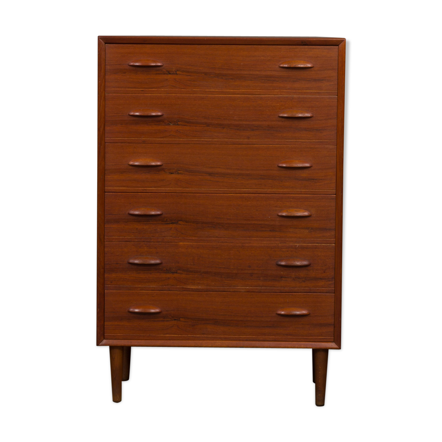 Danish  teak dresser with hidden mirror