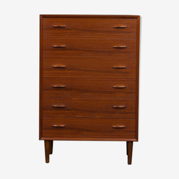 Danish  teak dresser with hidden mirror