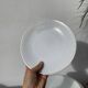 10 white Limoges porcelain dessert plates