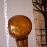Biot blown glass bottle (50 cm)