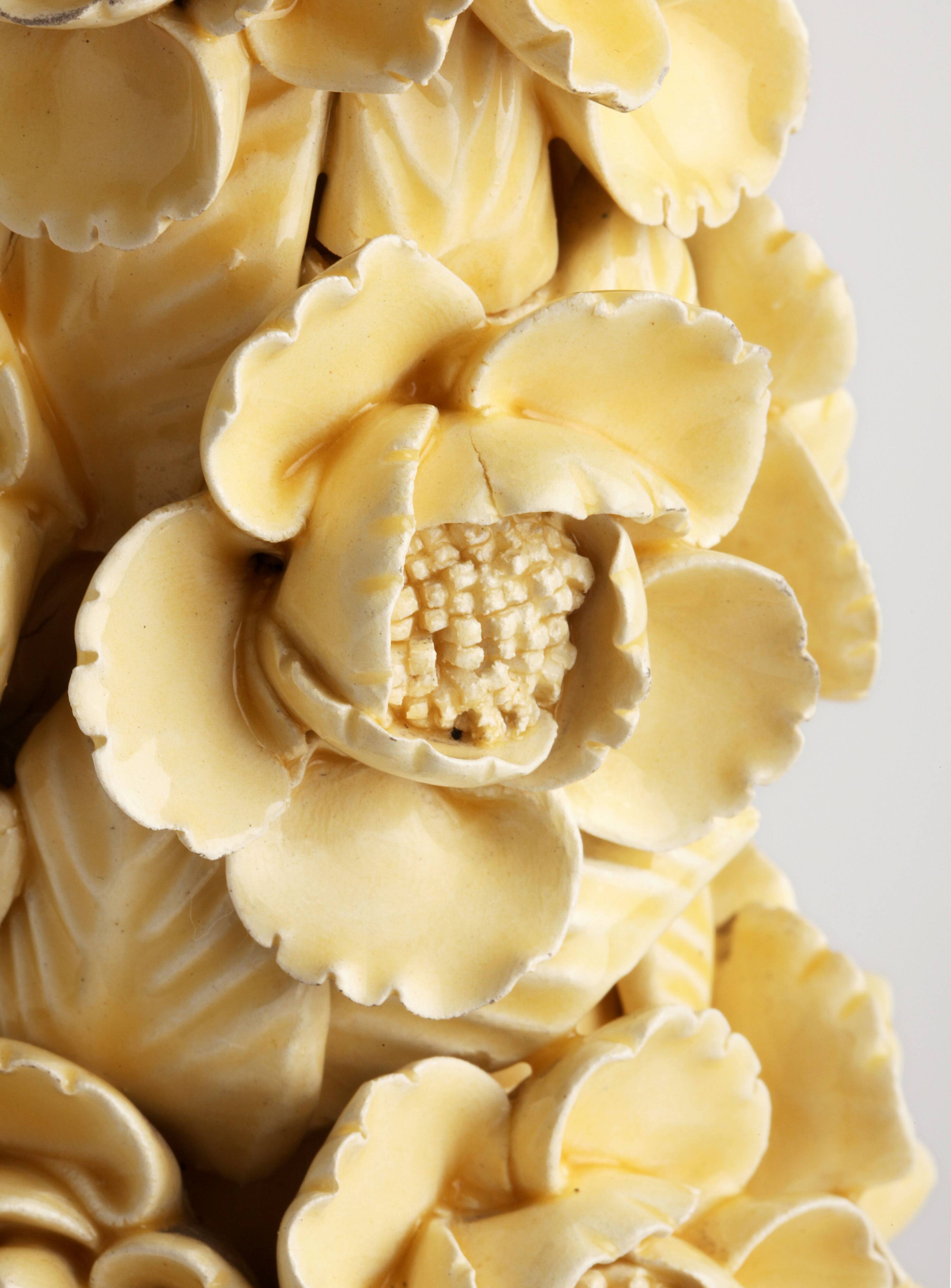 Romantic yellow lamp