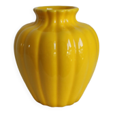 Small yellow vase