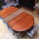 Table ronde extensible