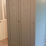 Solid oak wardrobe