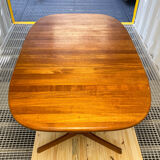 Dyrlund editor, scandinavian table in solid teak