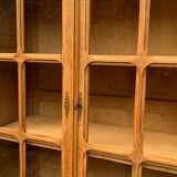 Art Deco Parisian glass-fronted wardrobe, demountable