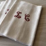 Set of 6 old napkins
