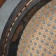 Set of 4 vintage bistro chairs Jacob & Josef Kohn Wien with a wicker seat