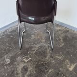 Vintage stacking chair by Gerd Lange for Drabert West Germany model SM 400K