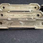6 porte-couteaux zoomorphes - Orfèvrerie REX