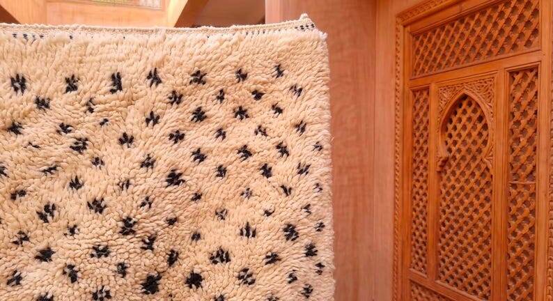 Tapis berbère marocain authentique fait main 200cmx300cm