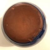 Blue ceramic vase