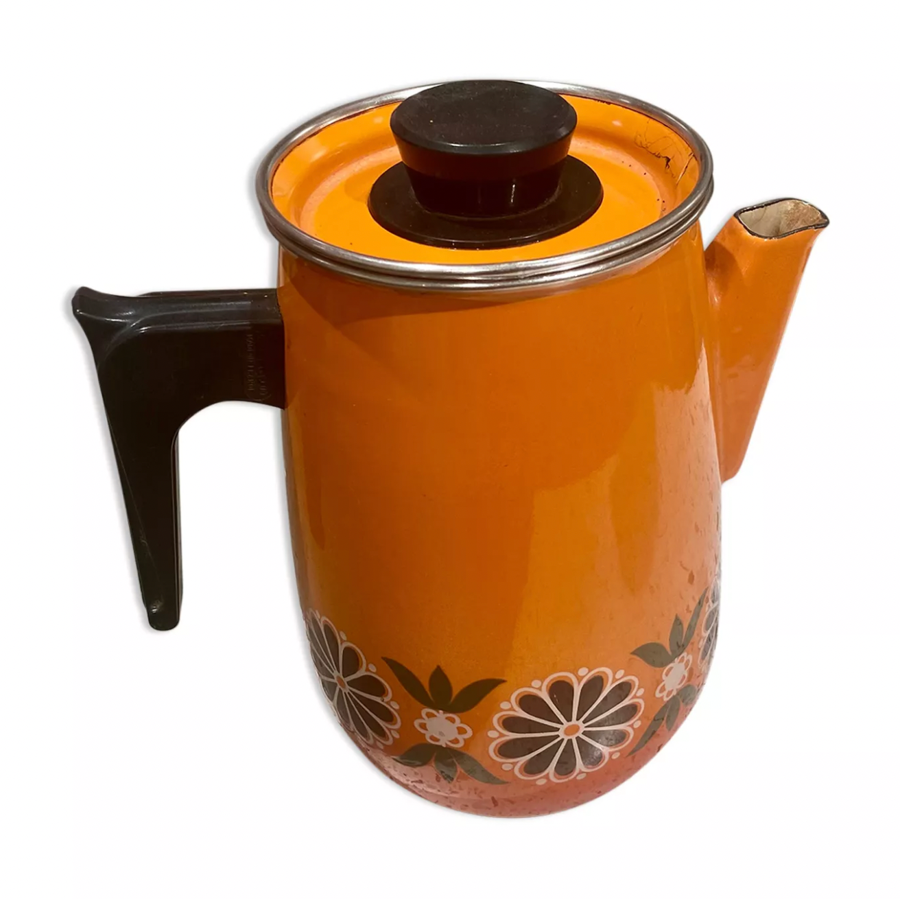 Vintage coffee maker 60 in metal