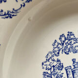 Assiettes creuses Digoin Sarreguemines modèle Darling